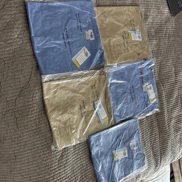 Other - Prism Medical Beige Scrub Top